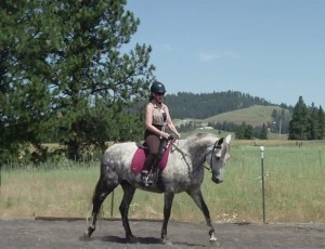 Celebration Day! 7-4-13 Kim on Jewels at 7 weeks post op