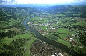 Overlooking our beautiful Kamiah, ID Valley